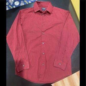 Chaps - Boys L (14-16)- Button Down Dress Shirt